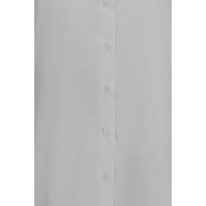 White Cotton Dress Shirt