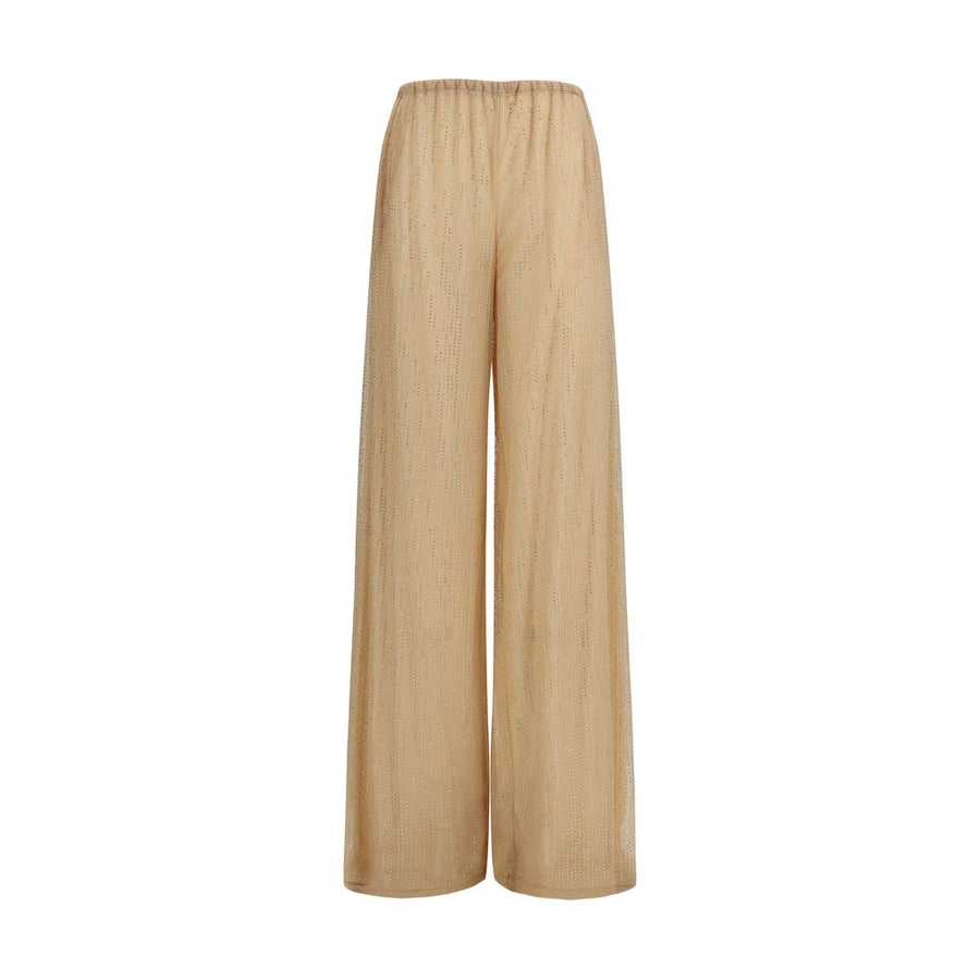 Multicolor Polyester Casual Pants
