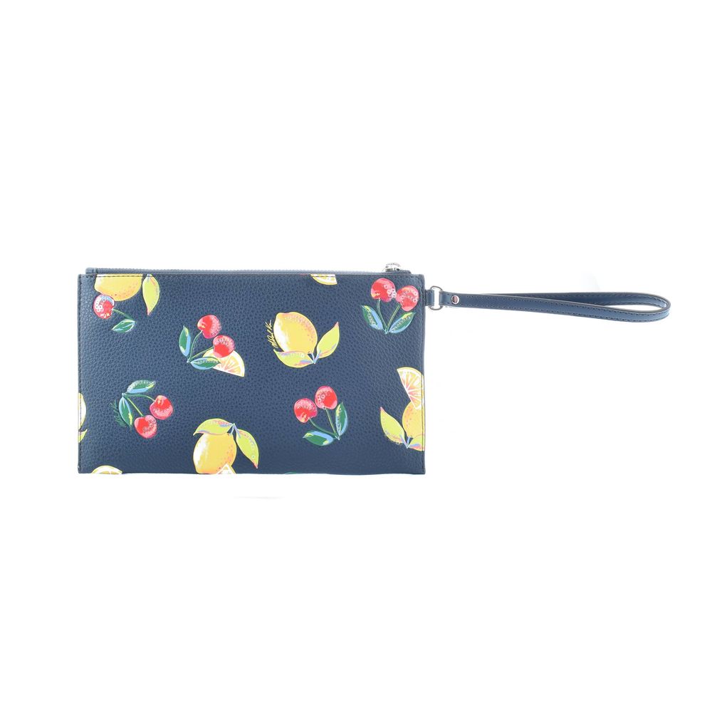 Multicolor Canvas Clutch Bag