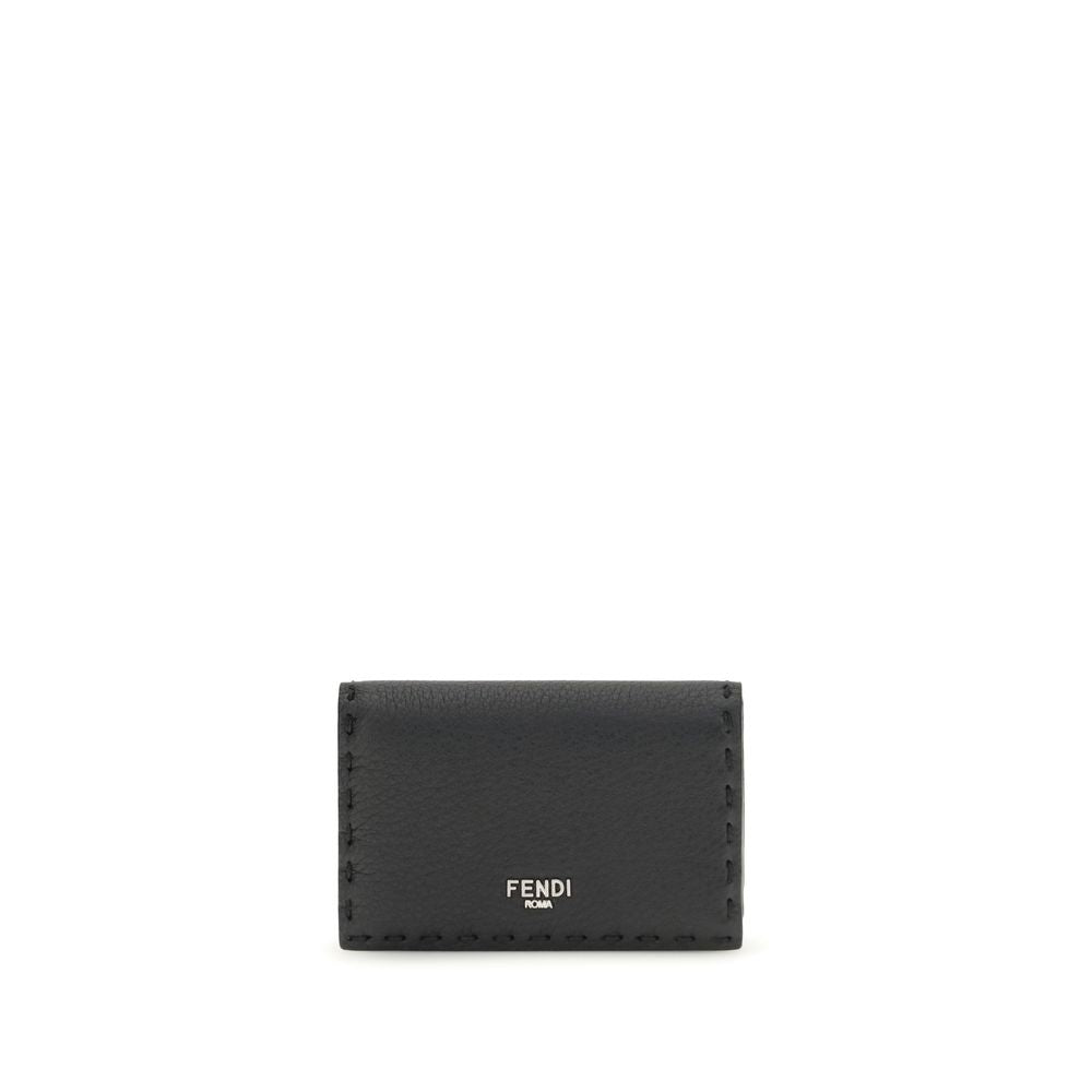 Black Calf Leather Bos Taurus Wallet