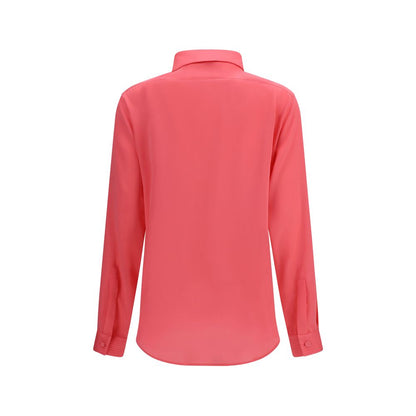 Multicolor Silk Dress Shirt