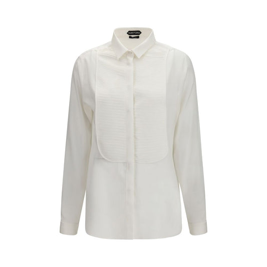 White Silk Dress Shirt