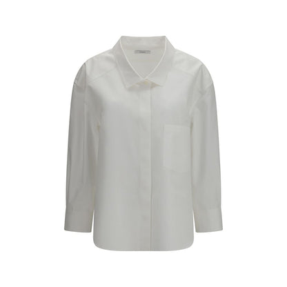 White Cotton Dress Shirt
