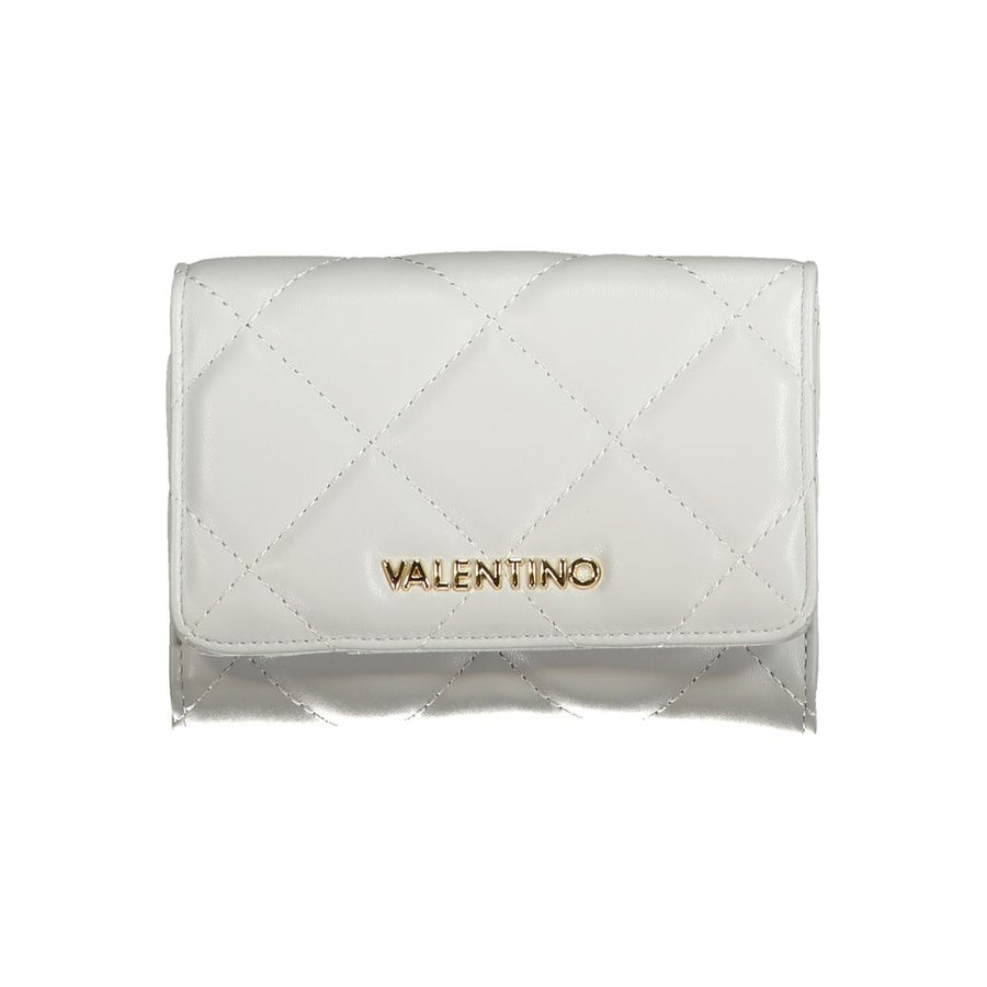 Gray Polyurethane Women's Wallet