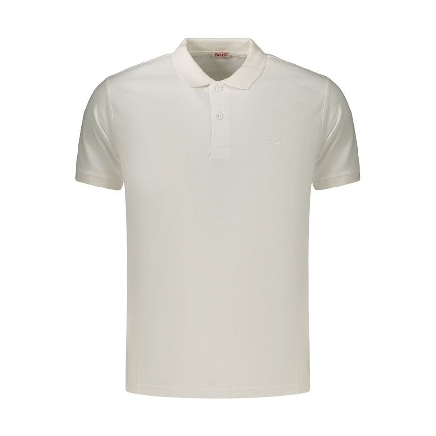 White Cotton Men's Polo Shirt