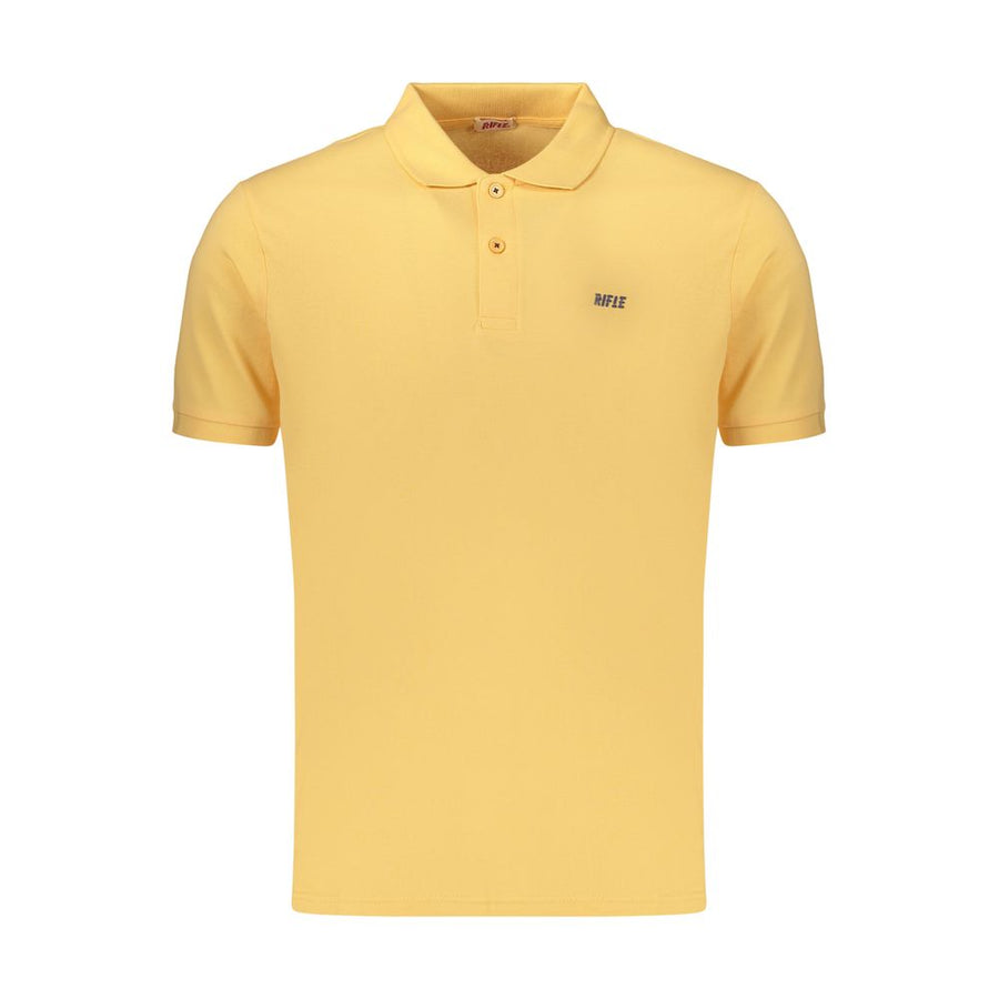 Orange Cotton Men's Polo