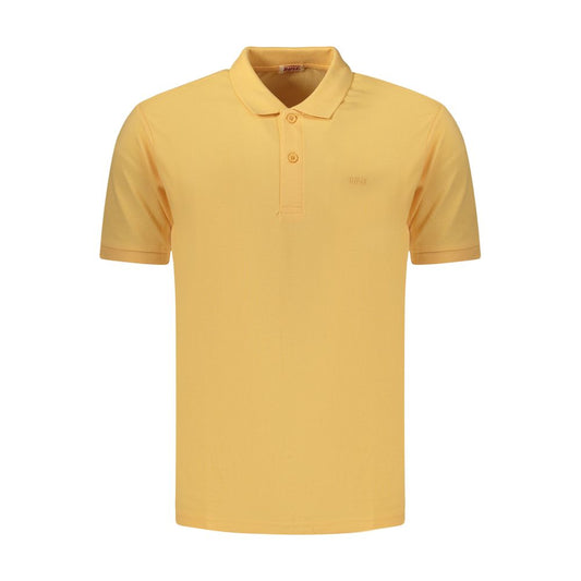Orange Cotton Men's Polo Shirt
