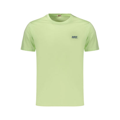 Green Cotton Men's T-Shirt