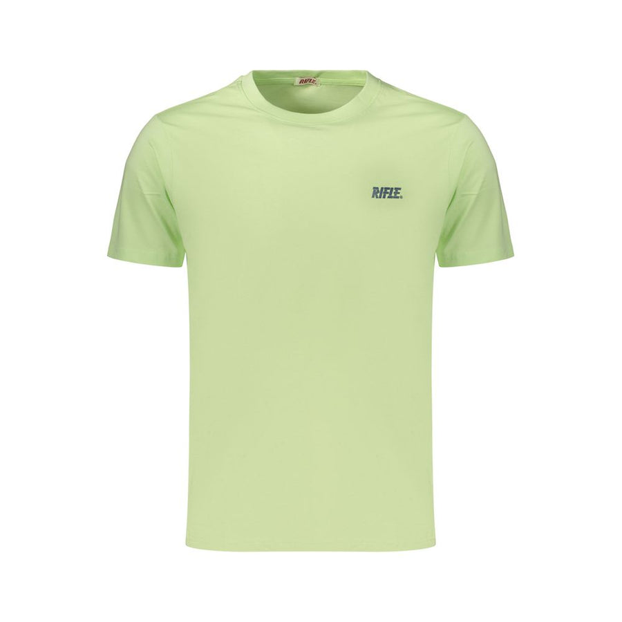 Green Cotton Men's T-Shirt