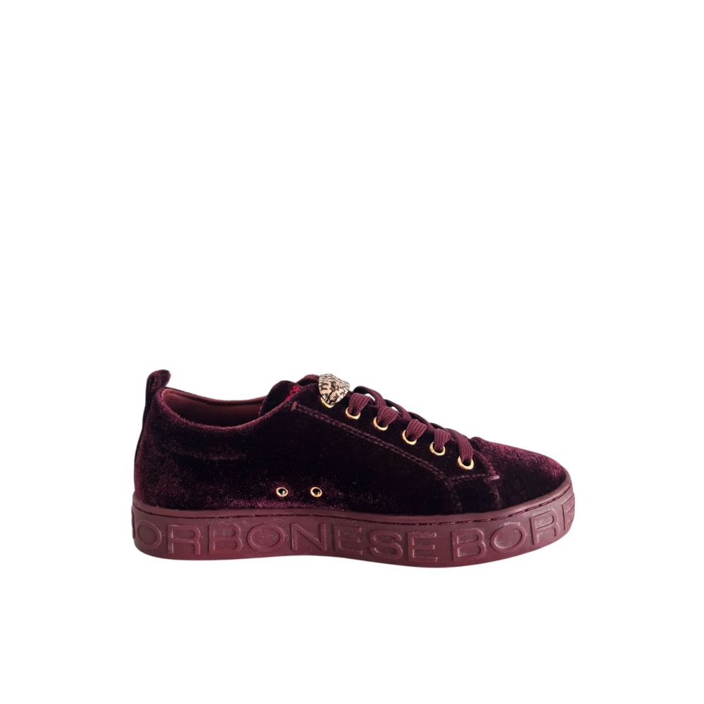 Red Synthetic Women Sneaker