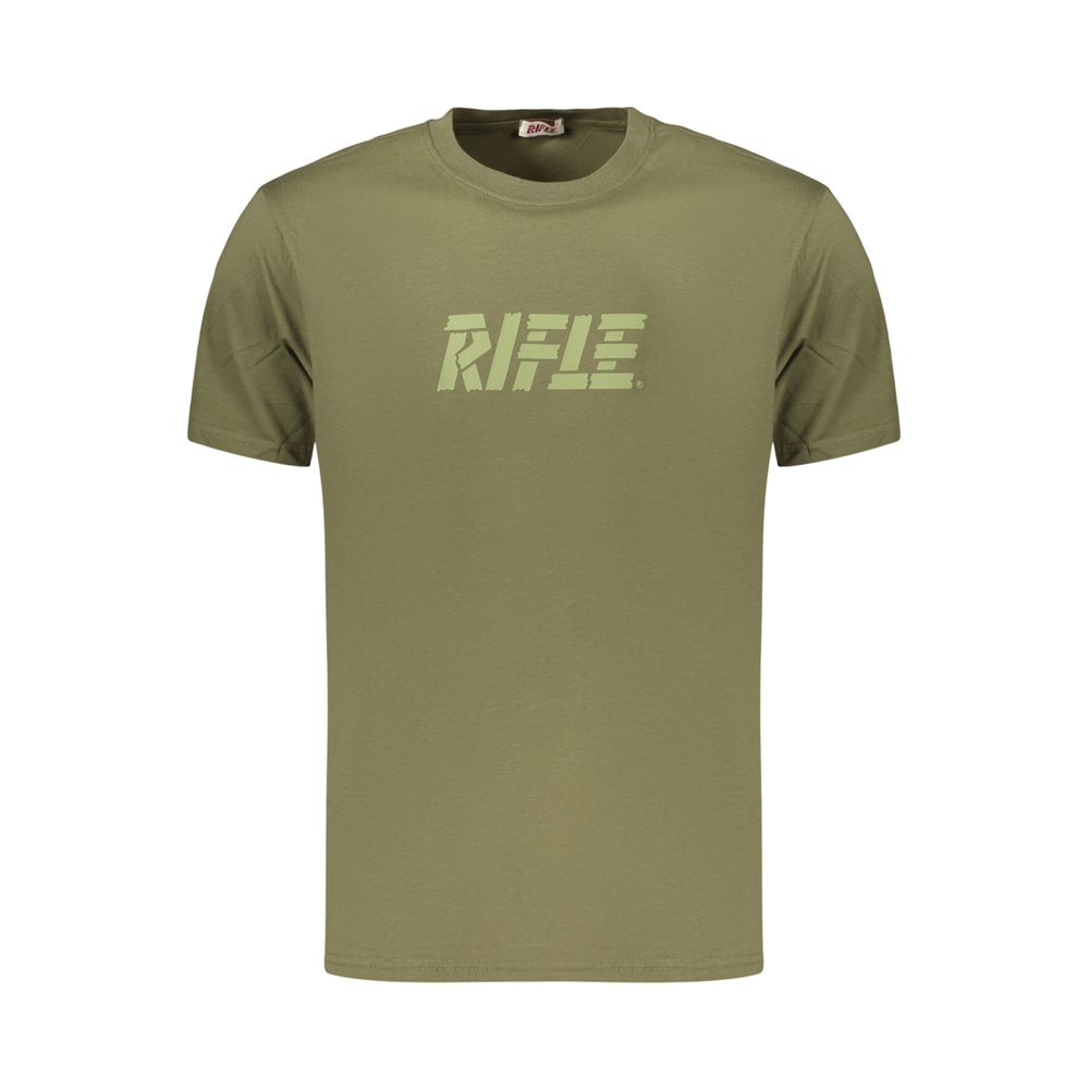 Verde Cotton Uomo T-Shirt