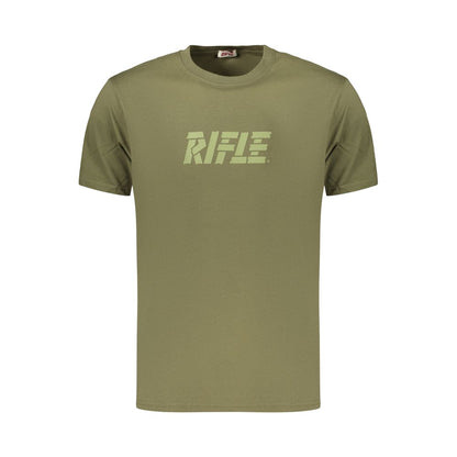 Verde Cotton Uomo T-Shirt