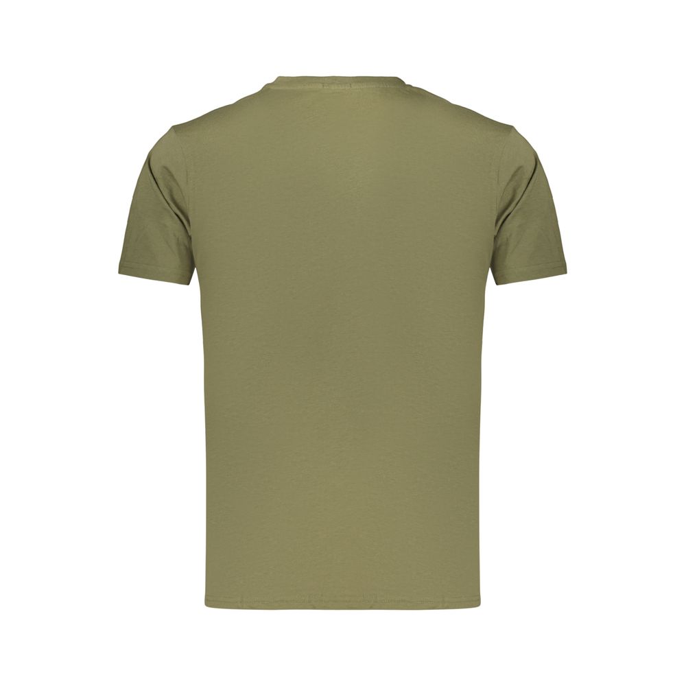 Verde Cotton Uomo T-Shirt
