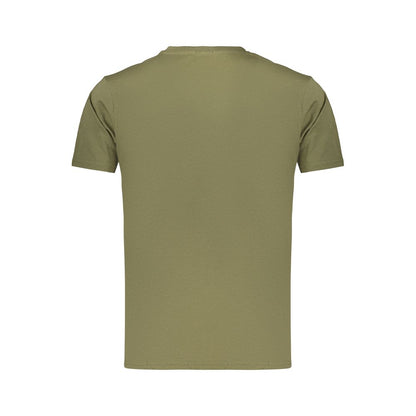 Verde Cotton Uomo T-Shirt