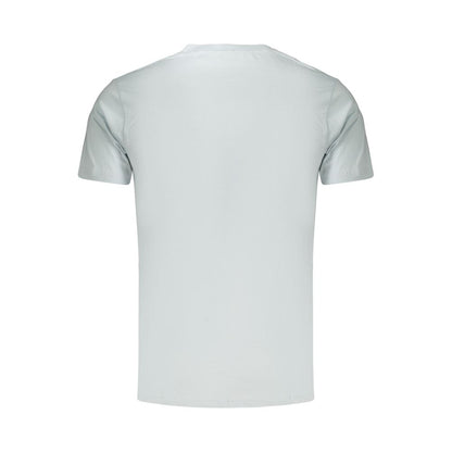 Light Blue Cotton Men's T-Shirt