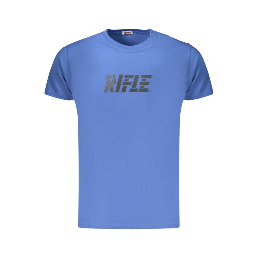 Blue Cotton Mens T-Shirt