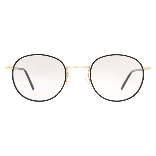 Black Metal Glasses (Frames)