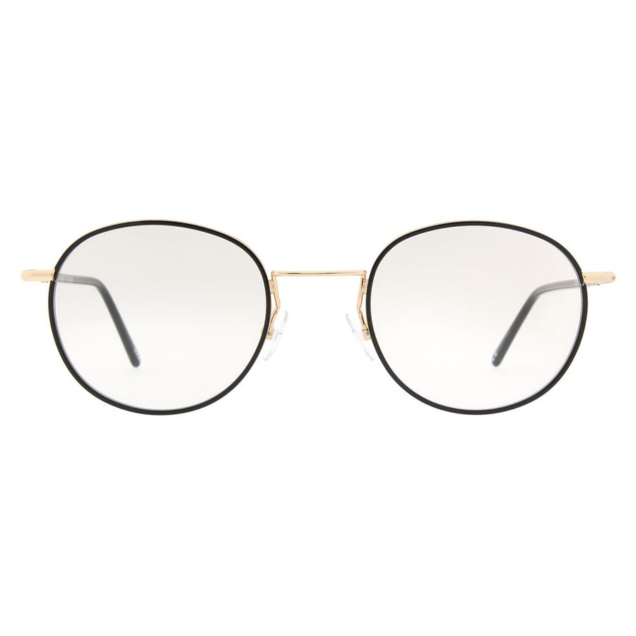 Black Metal Glasses (Frames)