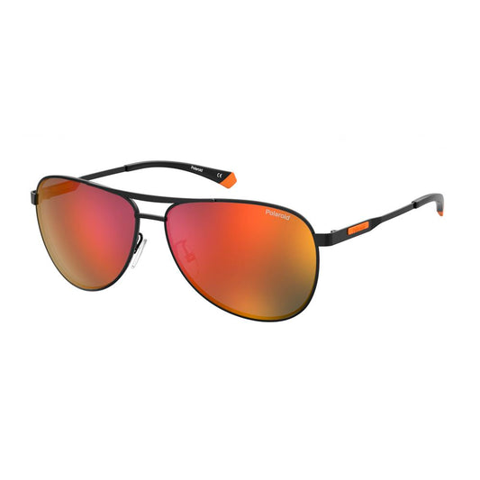 Black Stainless Steel Sunglasses
