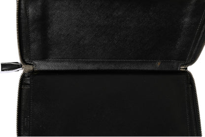 Baltico Saffiano Leather Zip Travel Wallet