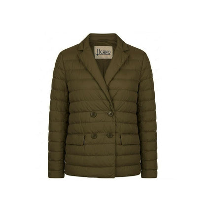 Bicolor Polyamide Full-Length Jacket