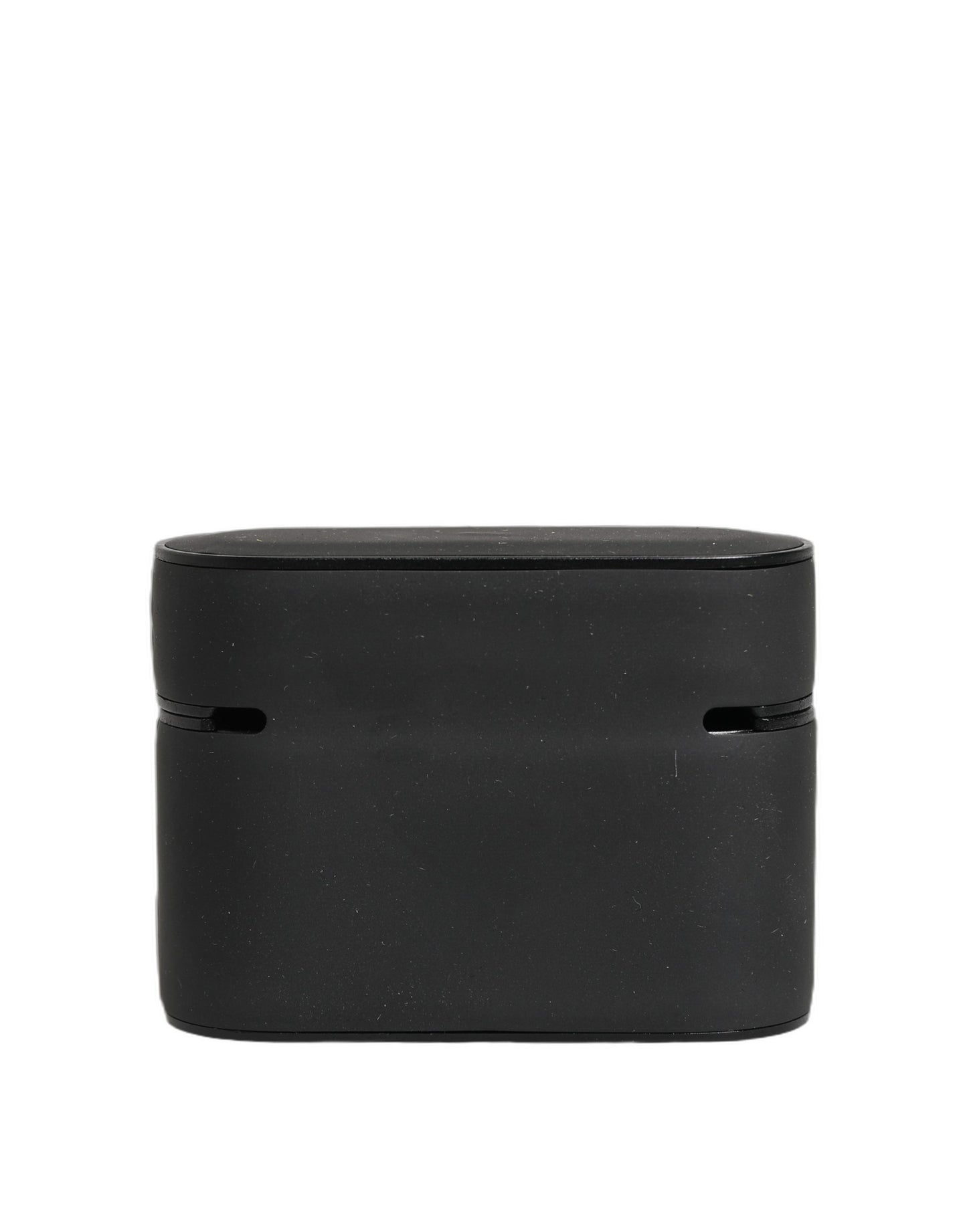 Case Black PVC Embossed Logo Flip Holder Women Airpods