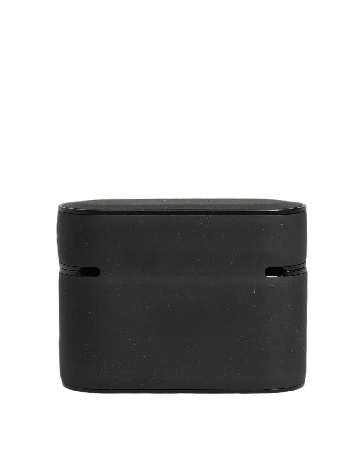 Case Black PVC Embossed Logo Flip Holder Women Airpods