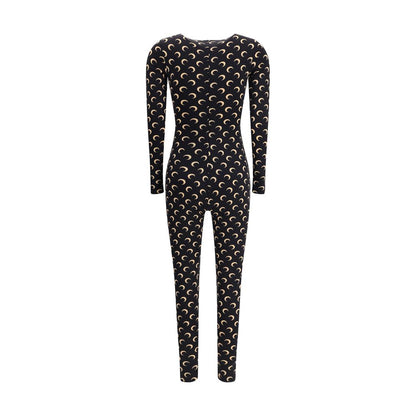 Brown Polyamide Jumpsuit