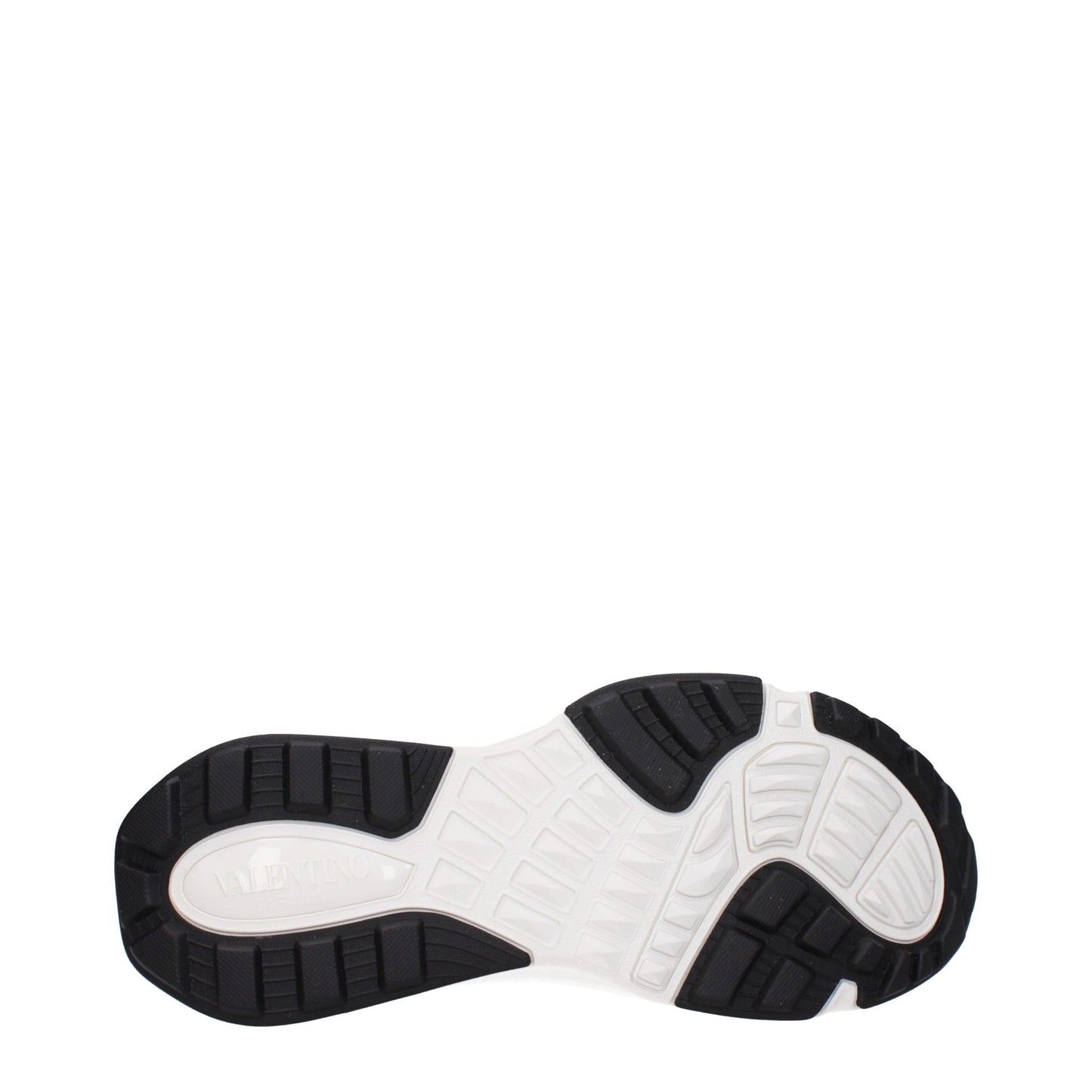 White Fabric Athletic Sneakers
