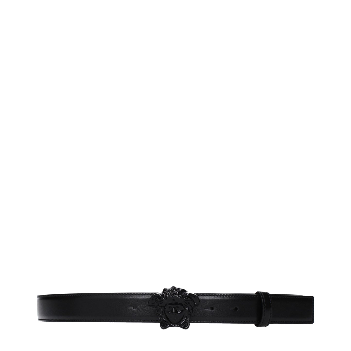 Black Leather Regular Belt