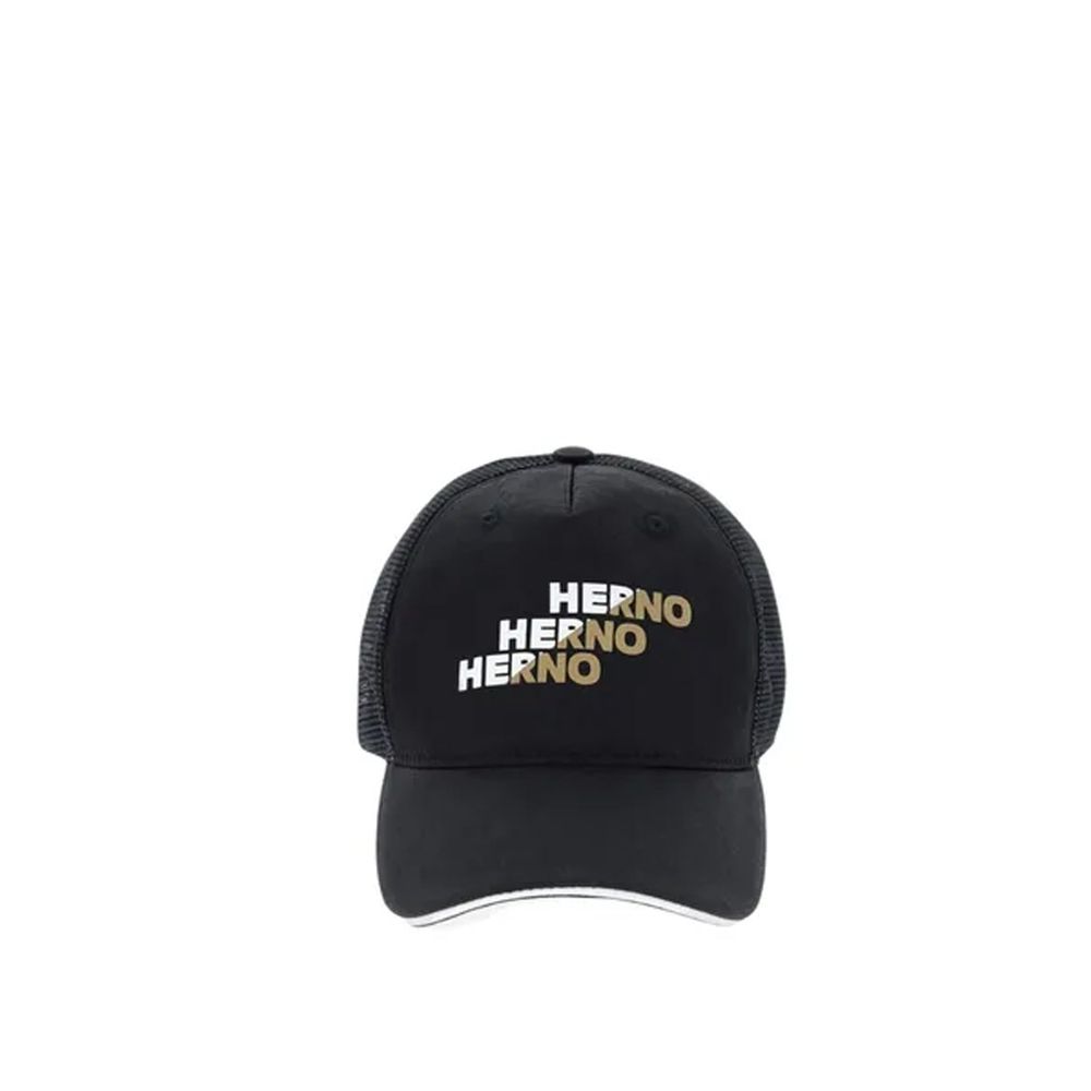 Black Cotton Cap (Baseball Hat)