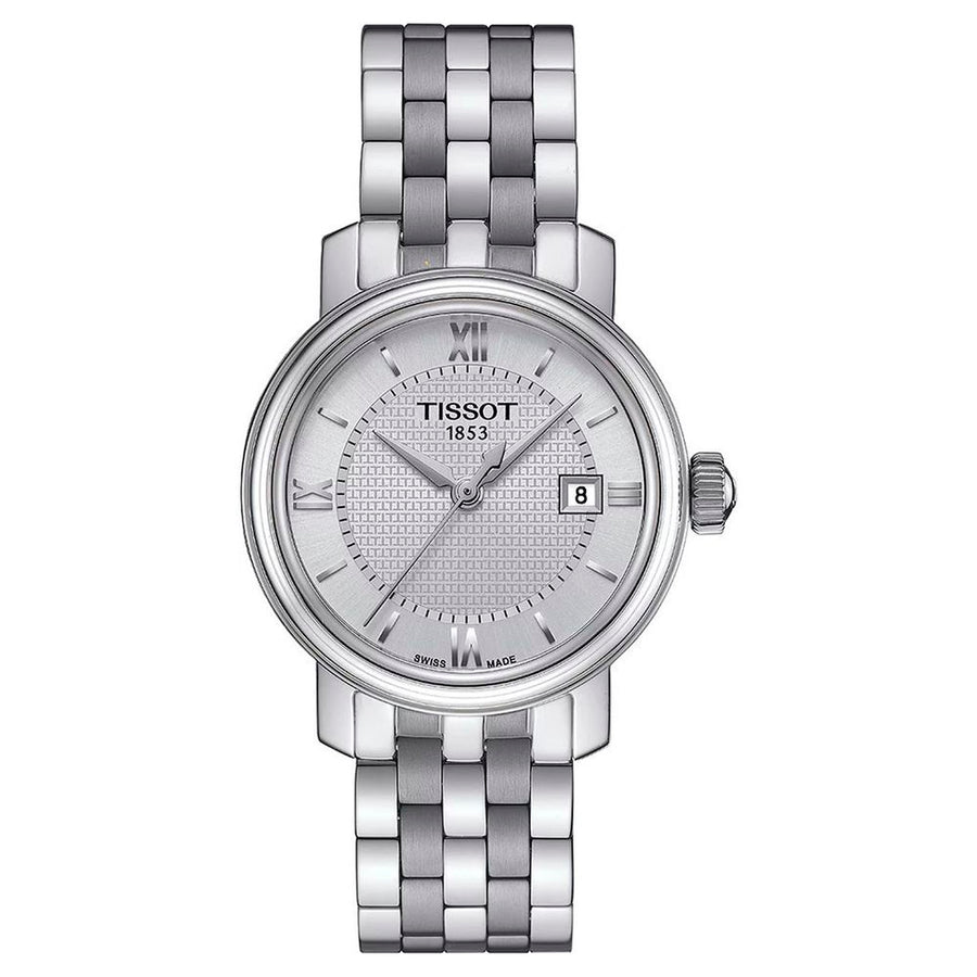 Gray Stainless Steel Dress Watch