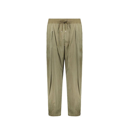 Bicolor Elastane Casual Pants