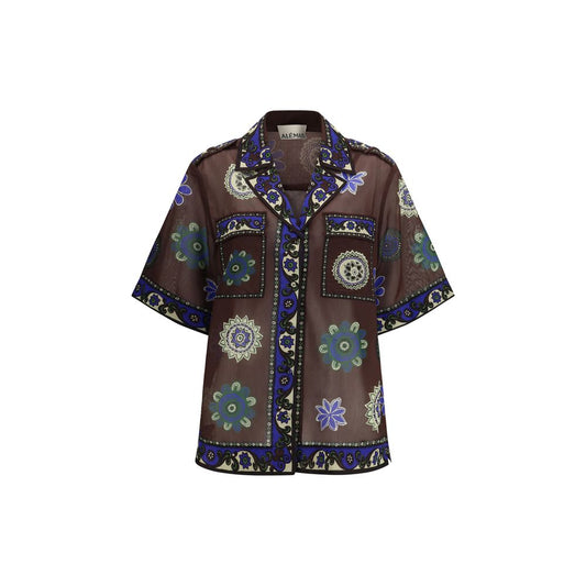 Brown Ramie Shirt
