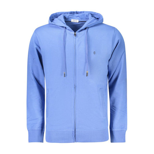 Blue Cotton Men's Sweatshirt