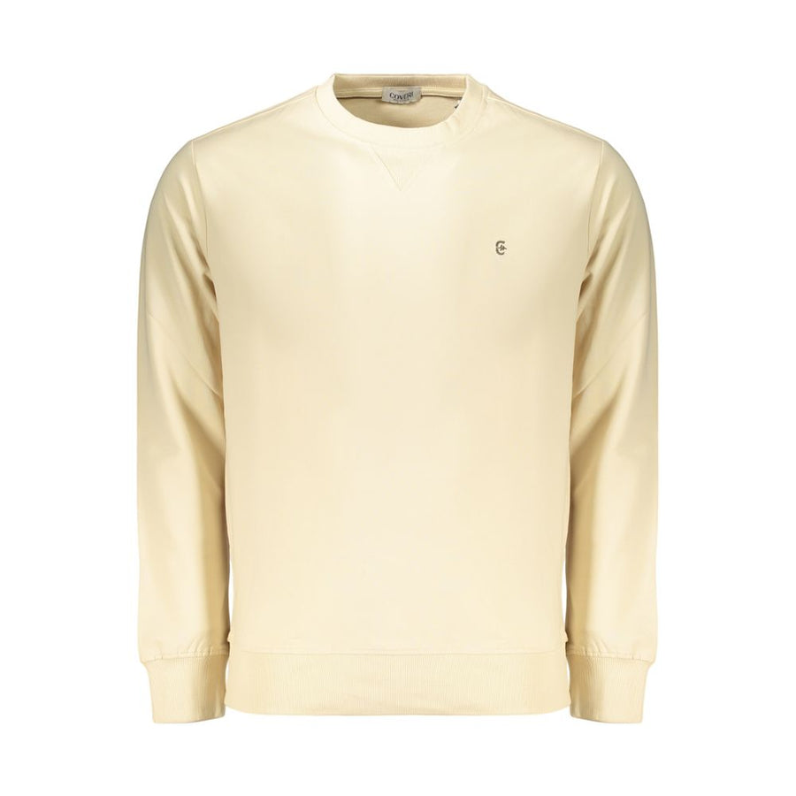 Beige Cotton Men's Sweatshirt