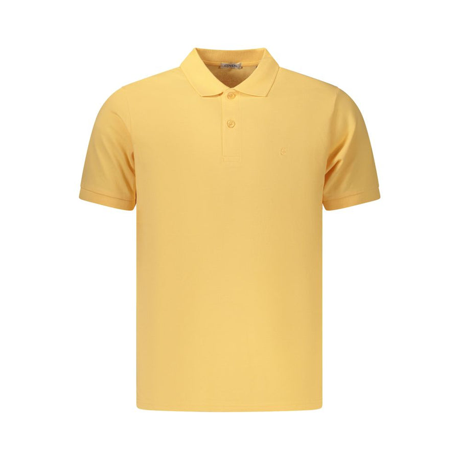 Orange Cotton Men's Polo Shirt