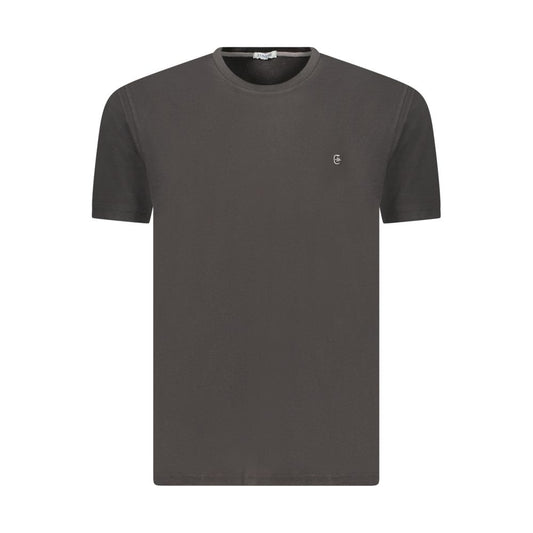Black Cotton Men's T-Shirt