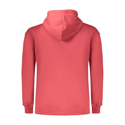Red Cotton Men's Sweatshirt