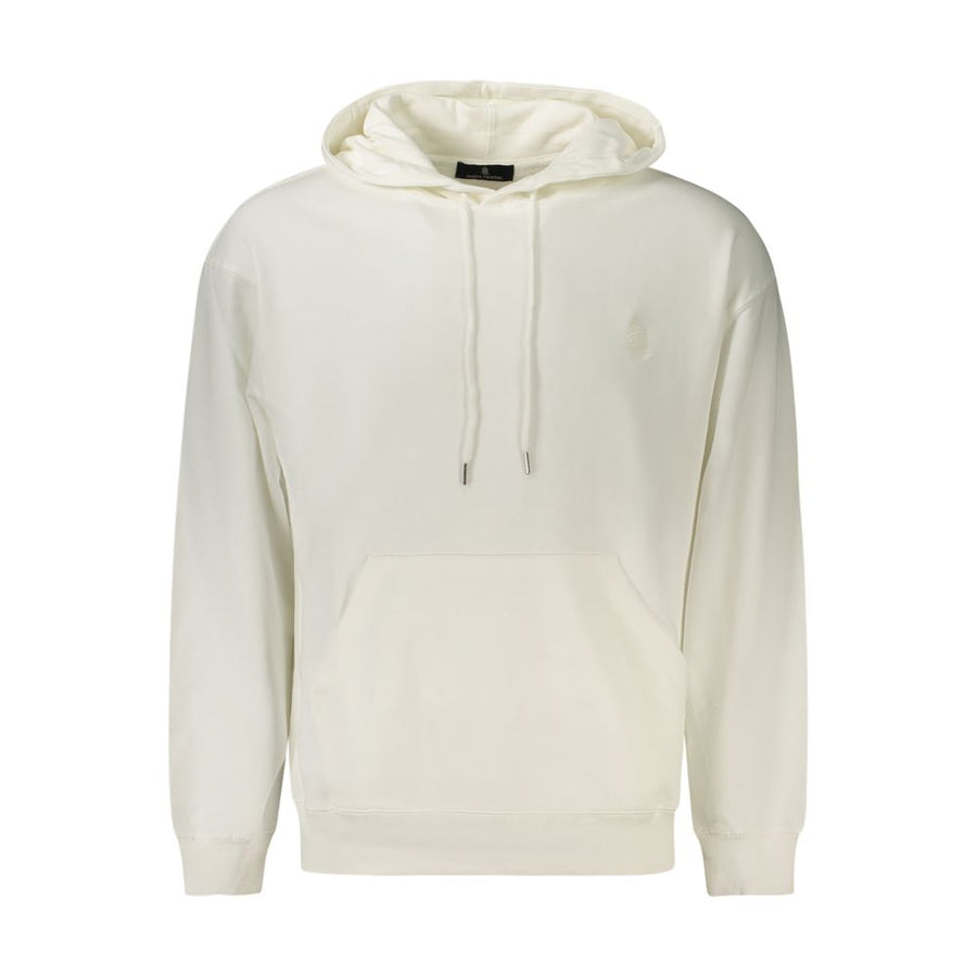 White Cotton Men's Sweatshirt