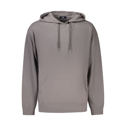 Gray Cotton Mens Sweatshirt