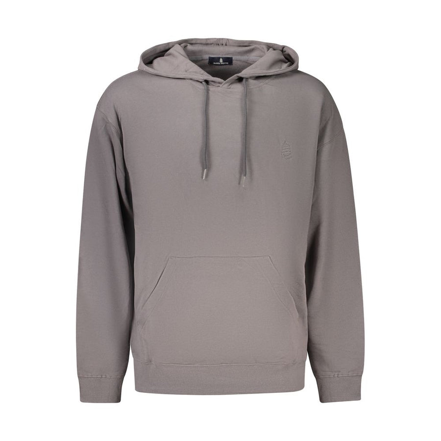 Gray Cotton Mens Sweatshirt
