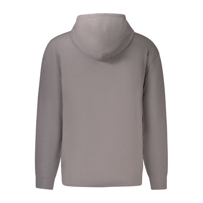 Gray Cotton Mens Sweatshirt
