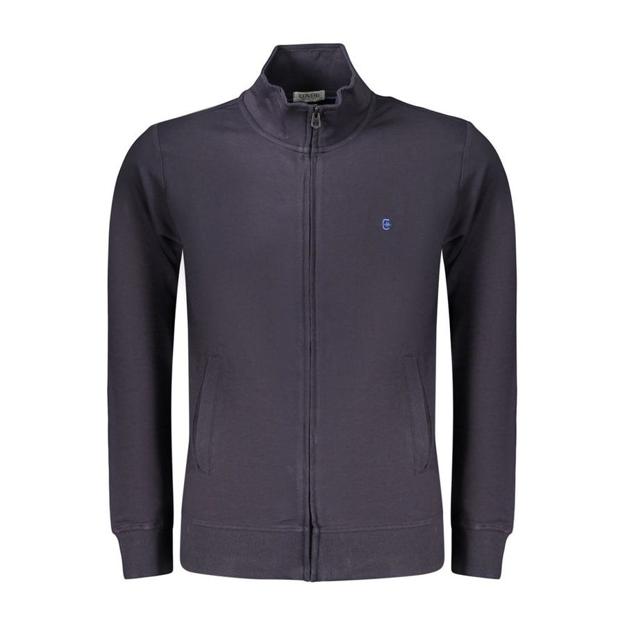 Blue Cotton Men's Sweatshirt