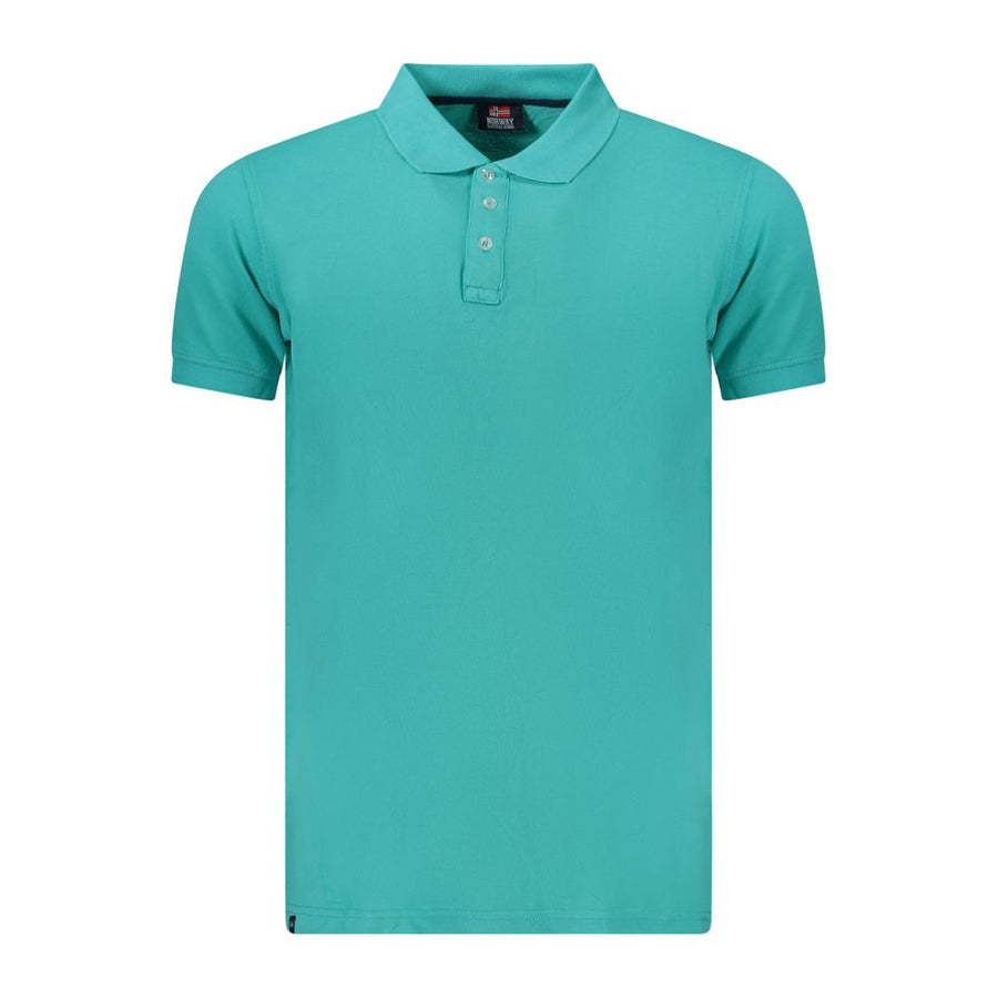 Azzurro Cotton Men Polo