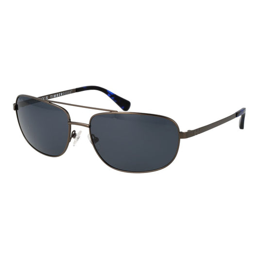 Gray Metal Sunglasses