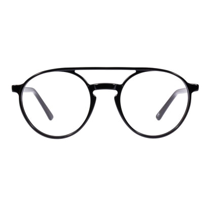 Black Acetate Glasses (Frames)