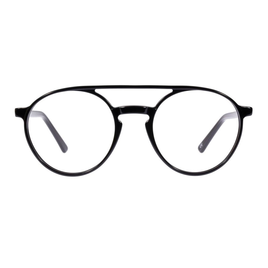 Black Acetate Glasses (Frames)