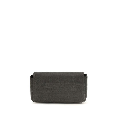 Black Leather Shoulder Bag