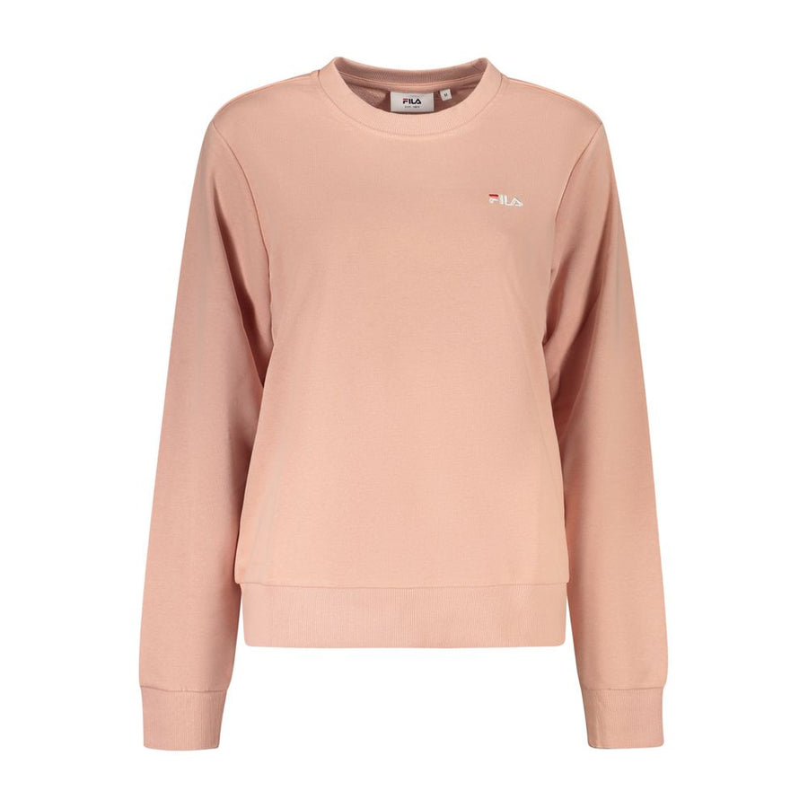 Pink Cotton Women's Sweatshirt